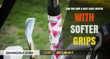 Soft Grips, Lighter Hold: Enhancing Your Golf Swing Comfortably