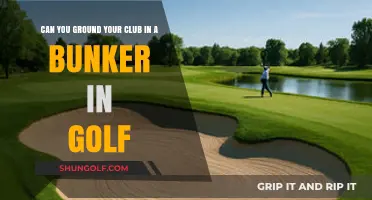 Golf Bunker Rules: Can You Ground Your Club in the Sand?