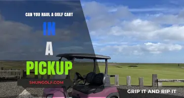 Hauling a Golf Cart in a Pickup: Tips and Safety Guide