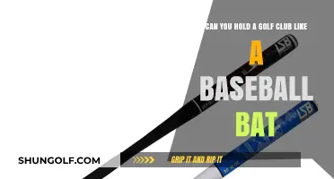 Golf Club vs. Baseball Bat: Swing Techniques Compared for Better Play