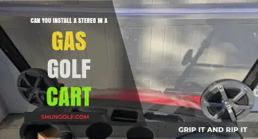 Upgrade Your Ride: Installing a Stereo in a Gas Golf Cart