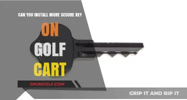 Enhancing Golf Cart Security: Installing a More Secure Key System