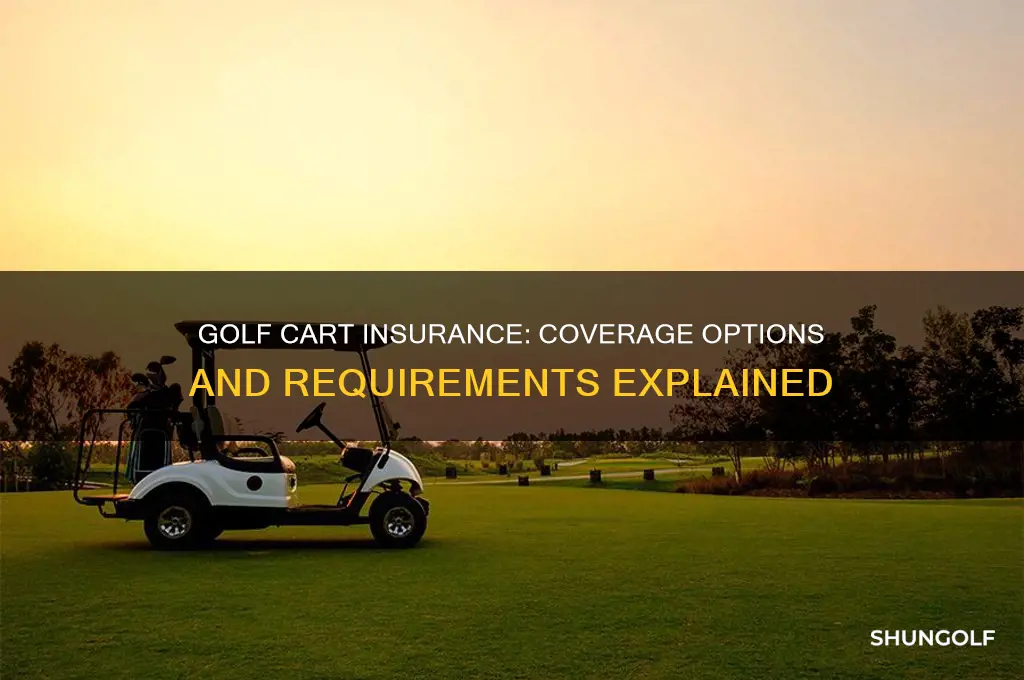 can you insure a golf cart