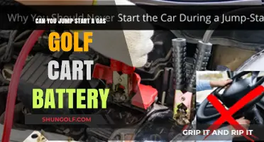 Jump Starting a Gas Golf Cart Battery: What You Need to Know