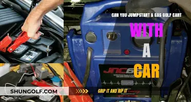 Jumpstarting a Gas Golf Cart with a Car: Is It Possible?