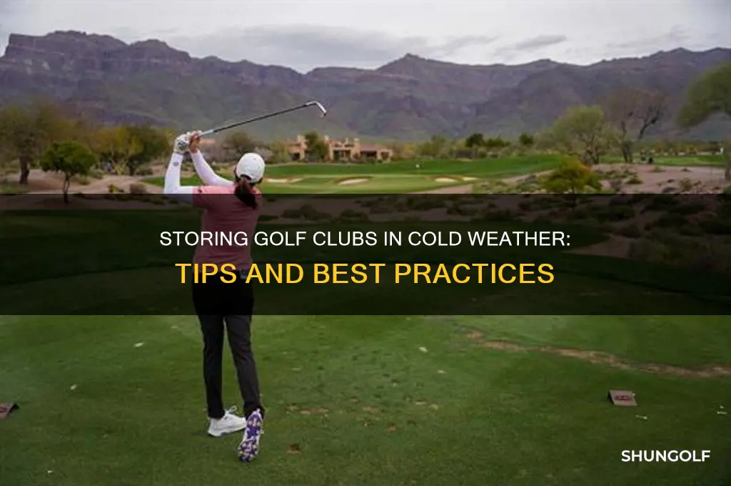 can you keep golf clubs in the cold