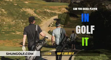 Can You Kick a Player in Golf? Exploring Etiquette and Rules
