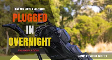 Is It Safe to Leave Your Golf Cart Plugged In Overnight?