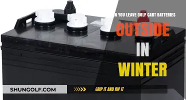 Winterizing Golf Carts: Can Batteries Stay Outside in Cold Weather?
