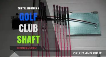 Can You Lengthen a Golf Club Shaft? A Comprehensive Guide