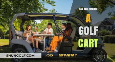 Can You License a Golf Cart? Legal Requirements Explained