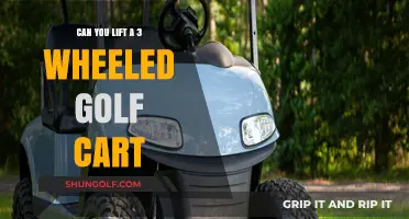 Lifting a 3-Wheeled Golf Cart: Is It Possible and Safe?