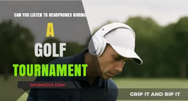 Teeing Off with Tunes: Headphones in Golf Tournaments?