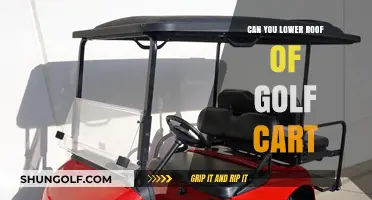 Lowering Your Golf Cart Roof: Is It Possible and How?