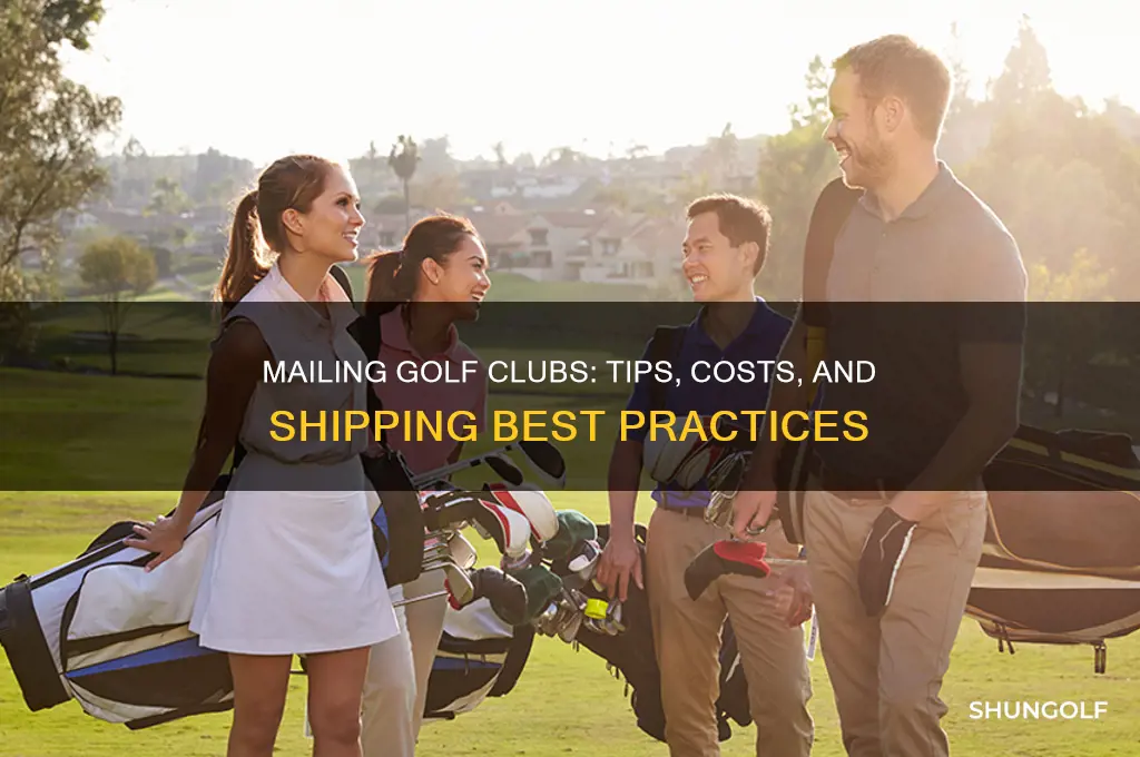 can you mail a golf club