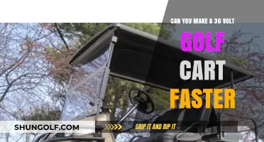 Boosting Your Golf Cart's Speed: 36 Volt Upgrade Guide