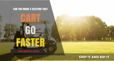 Boosting Your Electric Golf Cart's Speed: Tips and Tricks