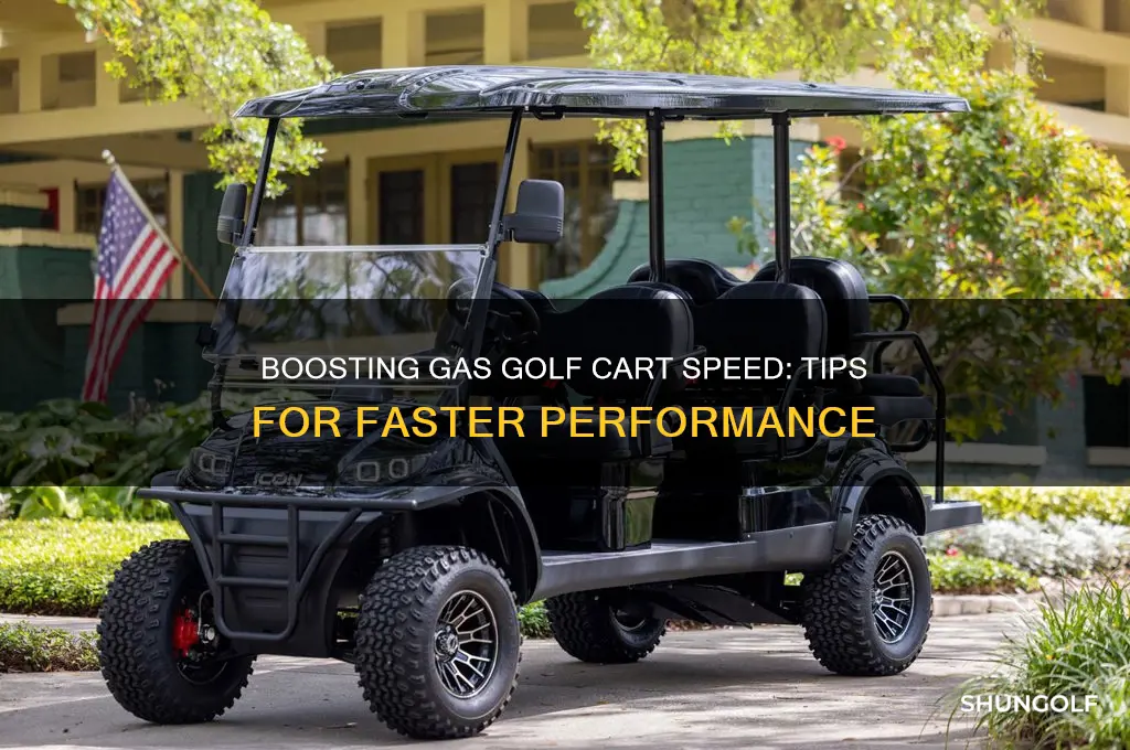 can you make a gas golf cart faster