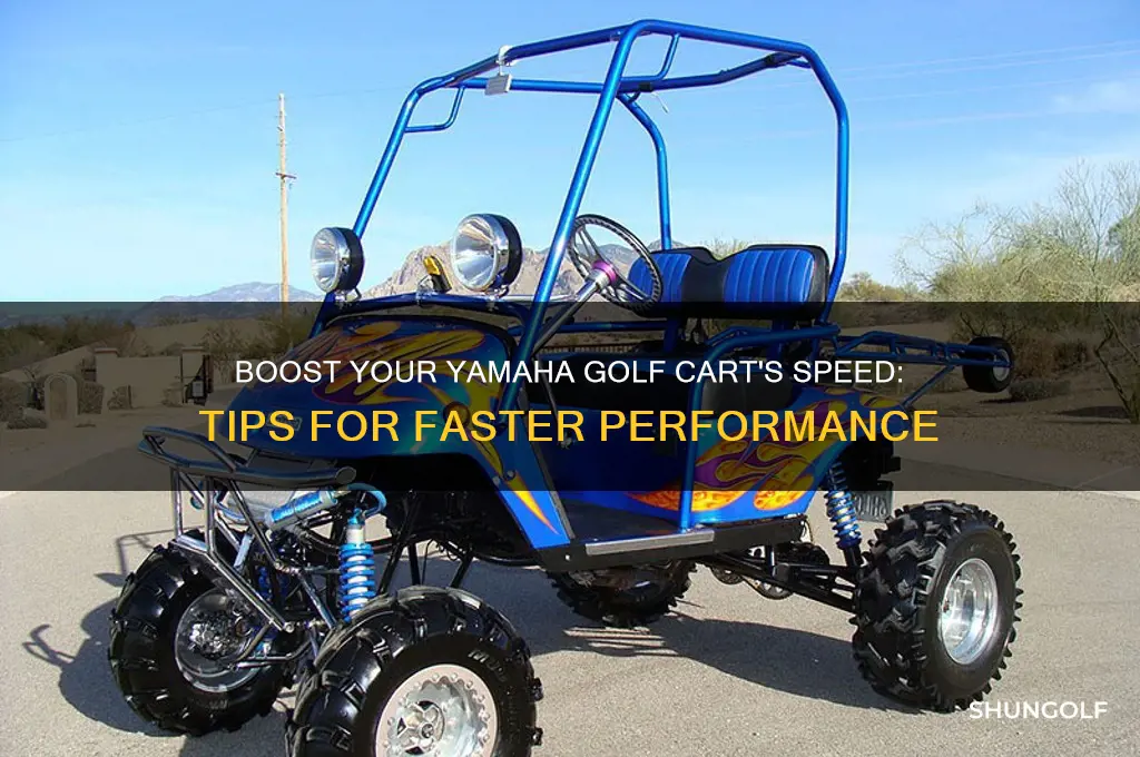 can you make a yamaha golf cart faster
