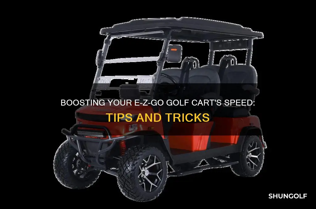 can you make an eve golf cart go faster