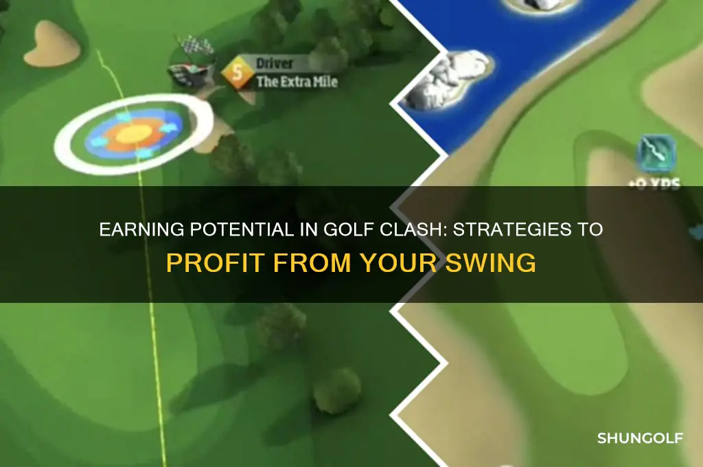 can you make money playing golf clash