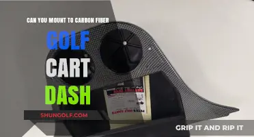 Mounting to Carbon Fiber Golf Cart Dash: Tips and Best Practices