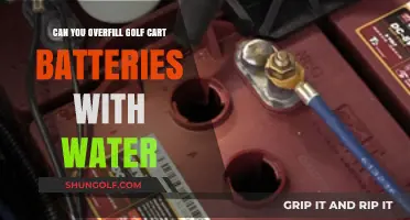 Overfilling Golf Cart Batteries: Risks and Proper Water Maintenance Tips