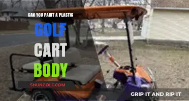 Painting Your Plastic Golf Cart Body: Tips, Tools, and Techniques