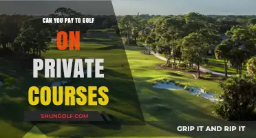 Accessing Exclusive Greens: Paying to Play on Private Golf Courses