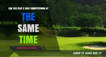 Juggling Golf Competitions: Can You Play Two at Once?