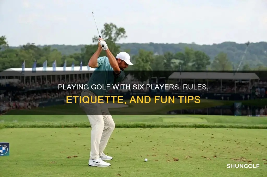 can you play 6 on a golf