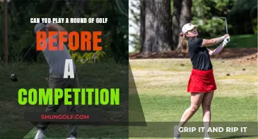 Pre-Competition Golf: Should You Play a Round Before the Big Day?