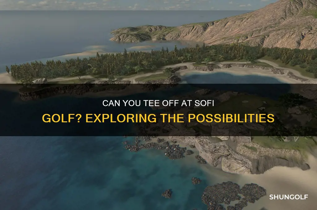can you play at sofi golf