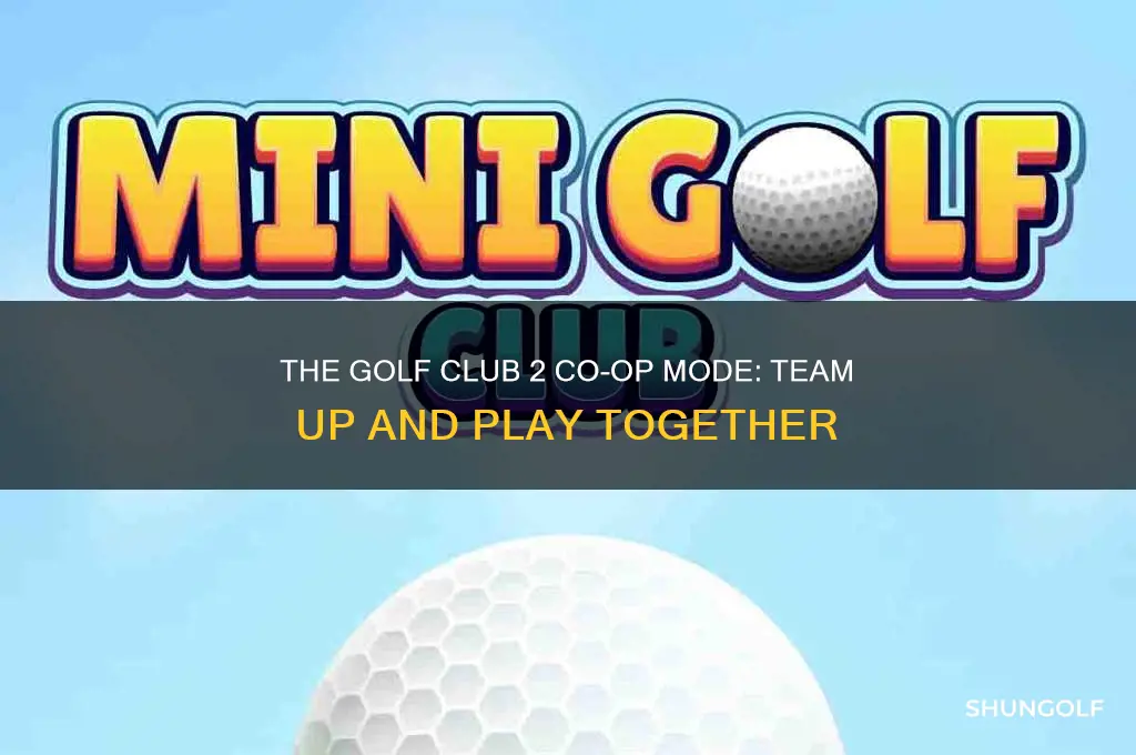 can you play coop on the golf club 2
