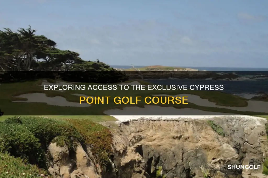 can you play cypress point golf course