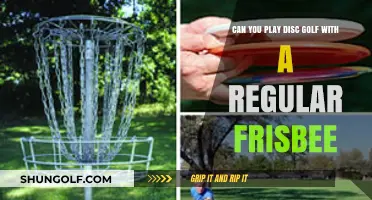 Disc Golf with a Regular Frisbee: Is It a Viable Option?