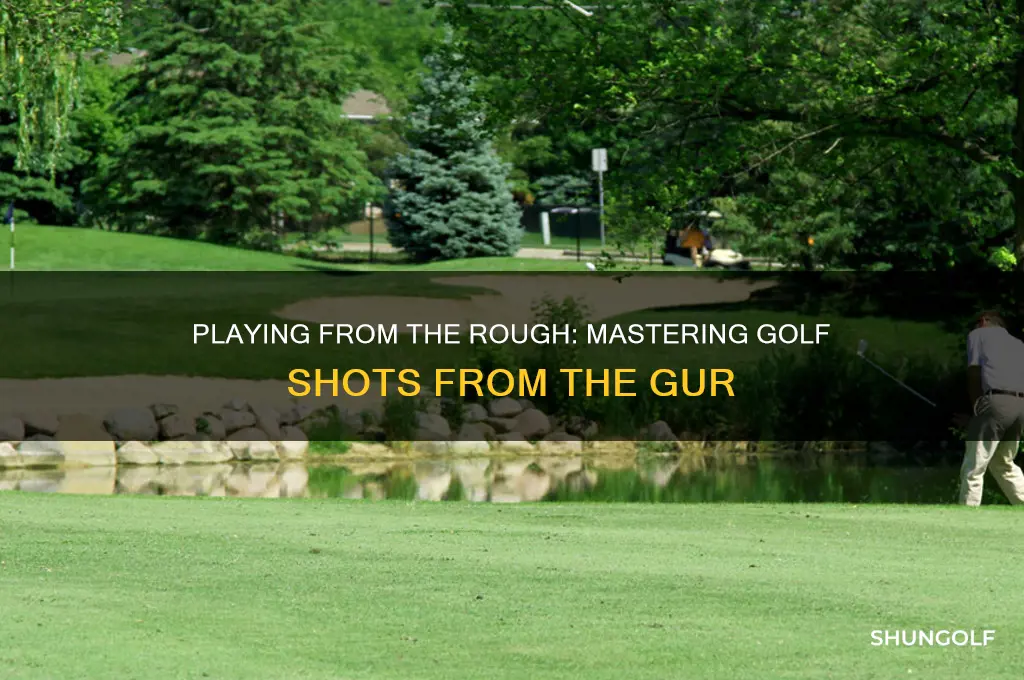 can you play from g u r in golf