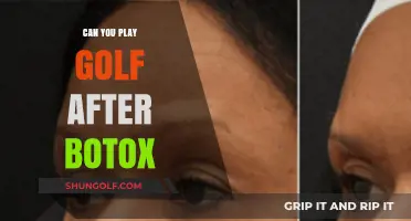 Golf After Botox: What You Need to Know Before Hitting the Greens