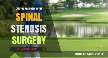 Golf After Spinal Stenosis Surgery: Recovery, Risks, and Safe Return