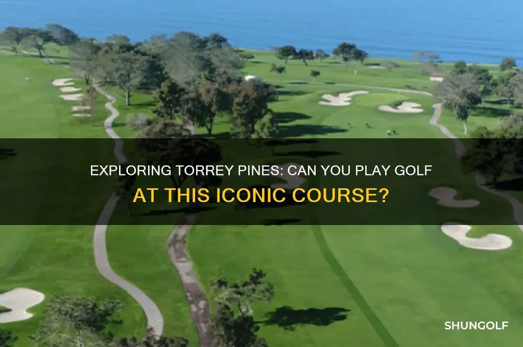 can you play golf at torrey pines