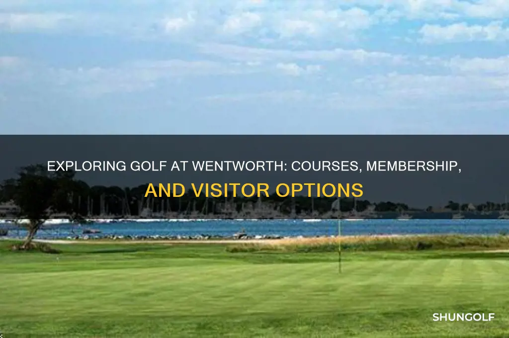 can you play golf at wentworth