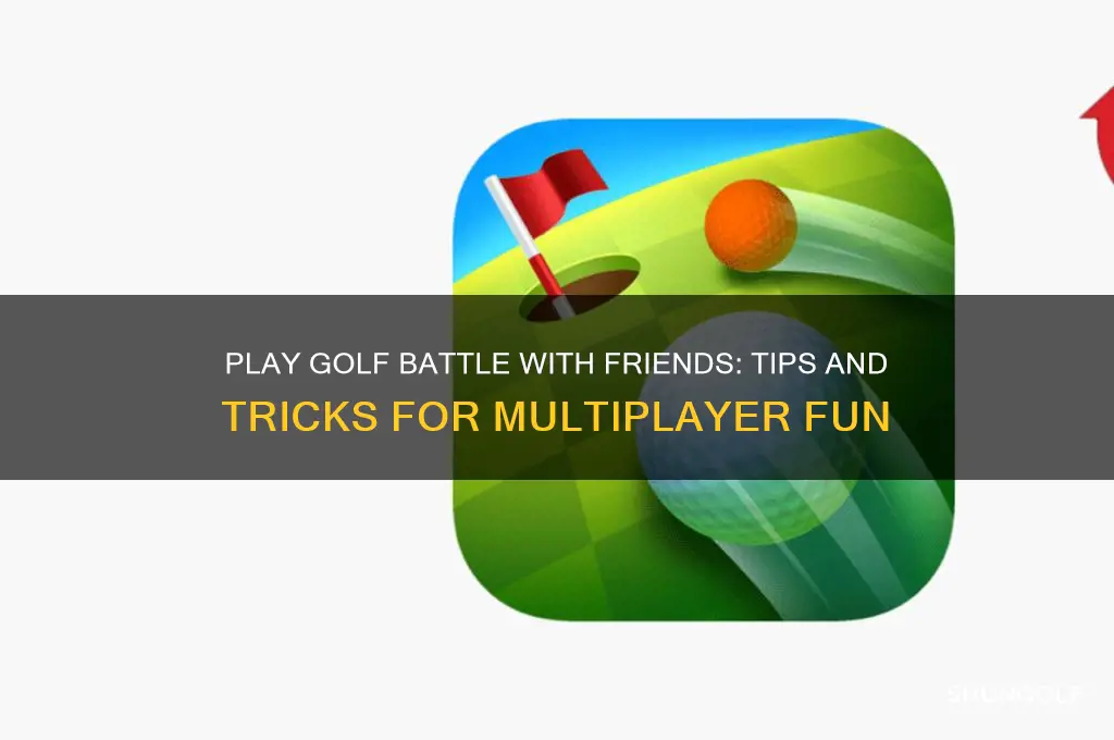 can you play golf battle with friends