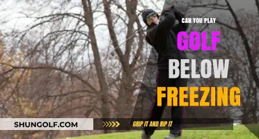 Golf in the Cold: Tips for Playing Below Freezing Temperatures