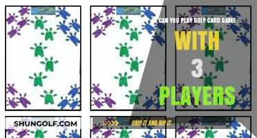 Golf Card Game: How to Play with Just Three Players