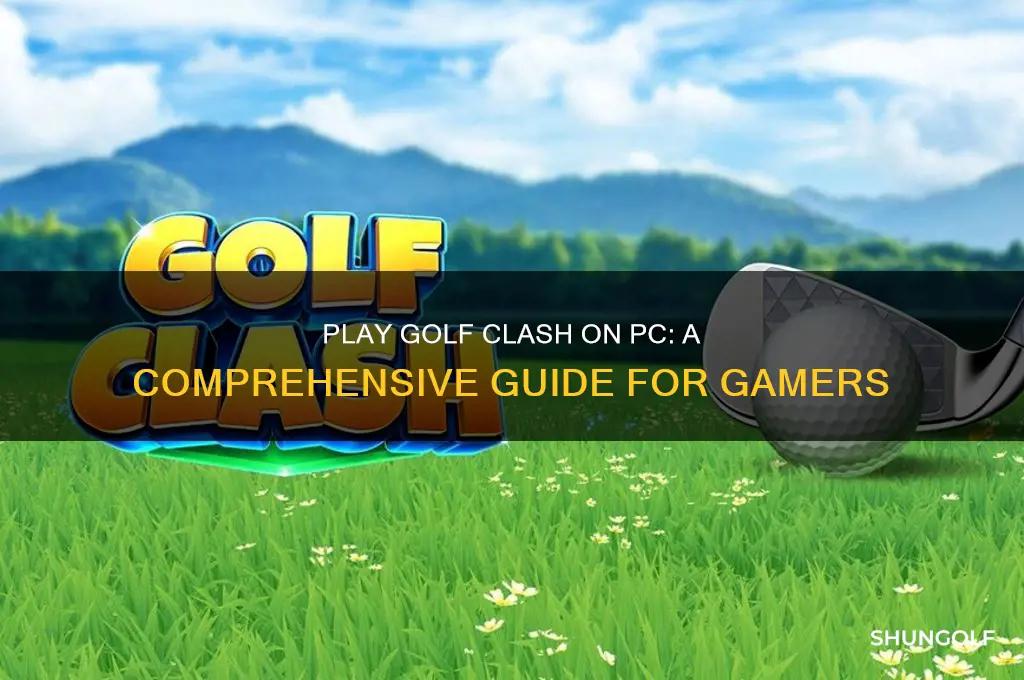 can you play golf clash on a computer