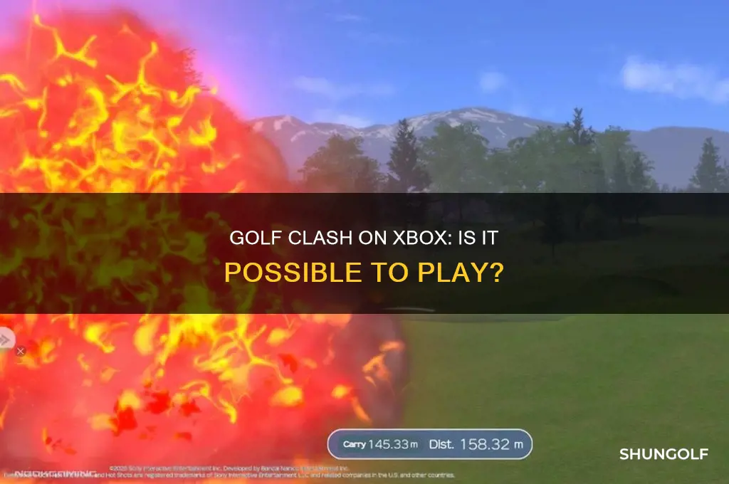 can you play golf clash on xbox