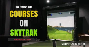 Play Golf Courses on SkyTrak: Enhance Your Game at Home