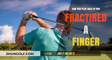 Golf with a Fractured Finger: Tips for Playing Safely and Comfortably