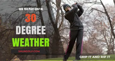 Golfing in 30-Degree Weather: Tips for a Comfortable Round