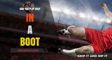 Golf in a Boot: Tips for Playing with Foot Injuries